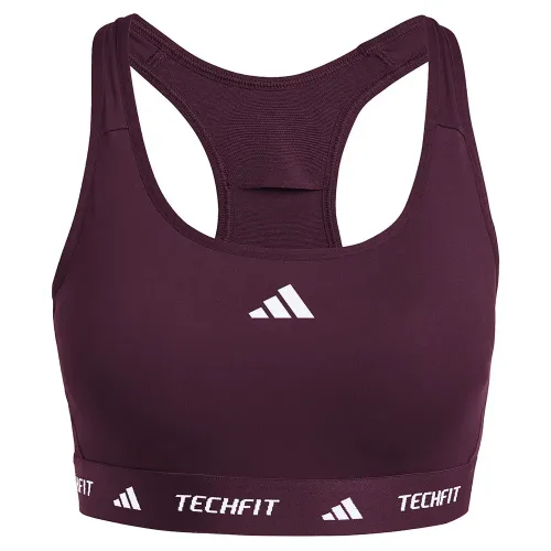 아디다스 Techfit 미디엄 임팩트 스포츠 브라 2141585684