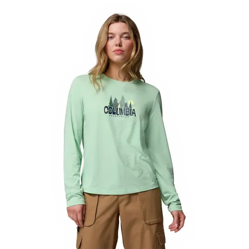 컬럼비아 Ruby Springs 그래픽 긴팔 티셔츠 2141634613