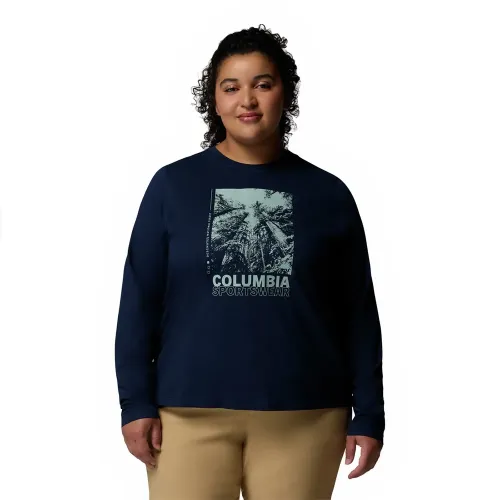 컬럼비아 Rolling Bend 그래픽 긴팔 티셔츠 2141634622