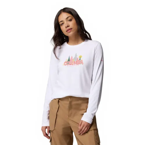 컬럼비아 Ruby Springs 그래픽 긴팔 티셔츠 2141634707
