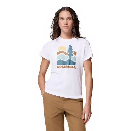 컬럼비아 Ruby Springs 그래픽 Fitted 반팔 티셔츠 2141634740