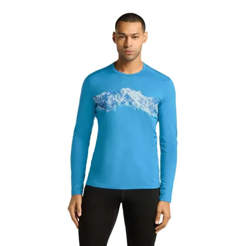 ICEBREAKER Merino 200 Oasis Remarkables 긴팔 베이스 레이어 2141648261