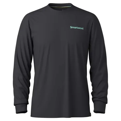 스마트울 Gondola View 그래픽 긴팔 티셔츠 2142293947