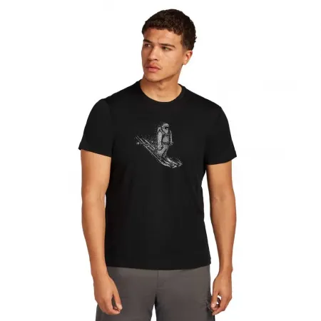 아이스브레이커 메리노 150 Tech Lite Skiing Yeti 반팔 티셔츠 2142317113