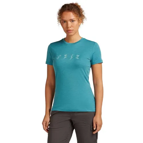 아이스브레이커 메리노 150 Tech Lite Snow Day 반팔 티셔츠 2142317119