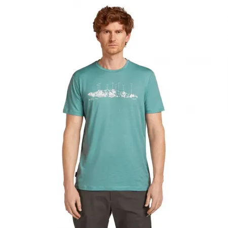 아이스브레이커 메리노 150 Tech Lite The Peaks 반팔 티셔츠 2142317128