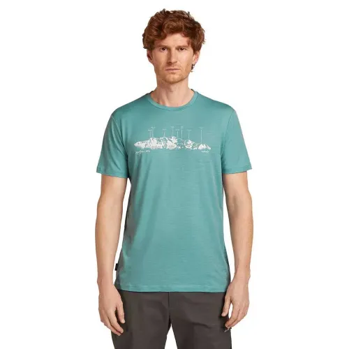 아이스브레이커 메리노 150 Tech Lite The Peaks 반팔 티셔츠 2142317128