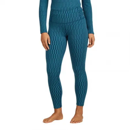 아이스브레이커 메리노 260 Tech Vertex High Rise Snow Grid AOP 이너웨어 바지 2142317248