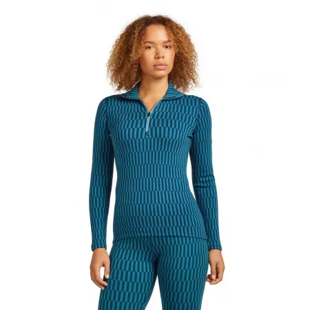 아이스브레이커 메리노 260 Tech Vertex Snow Grid AOP 긴팔 이너웨어 2142317251