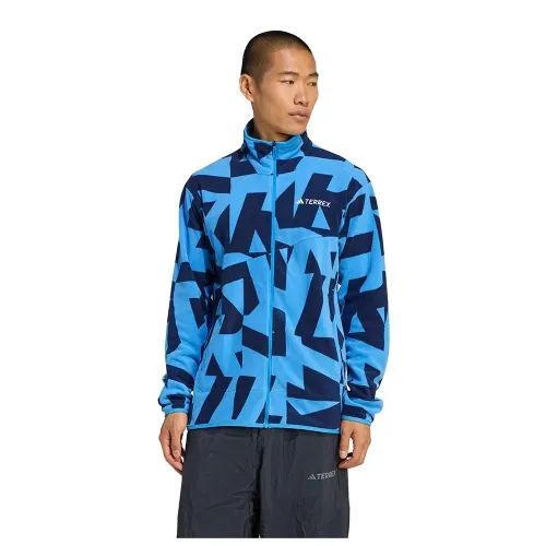 아디다스 테렉스 Multi Printed 지퍼 플리스 2142682099