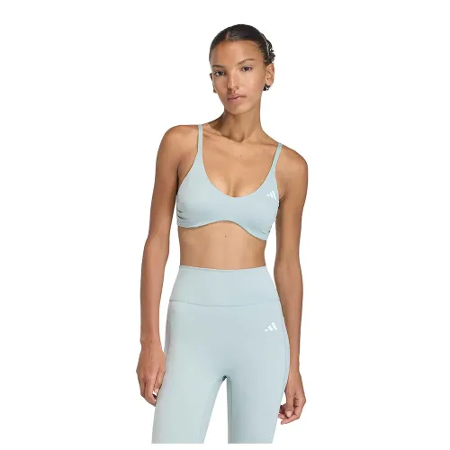 아디다스 Optime Essentials Workout 스포츠 브라 로우 임팩트 2142696358