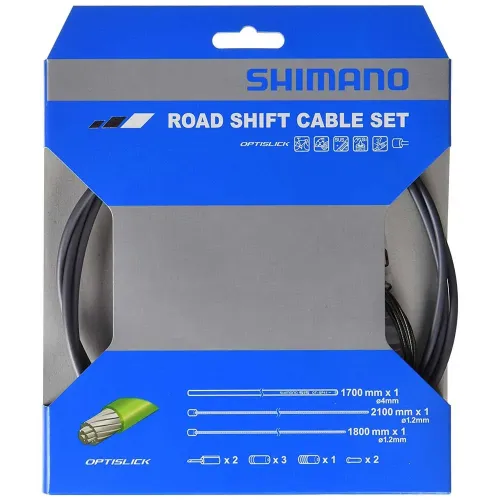 시마노 Optislik Cable And Case Kit 기어 케이블 키트 3135997589