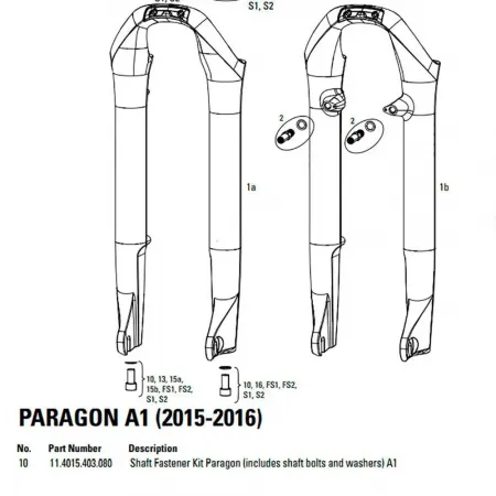 락샥 Paragon 나사 키트 3137117150