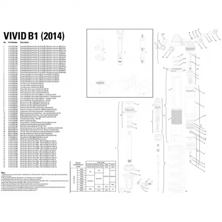 락샥 Vivid 14-18 B1 서비스 키트 3137117291