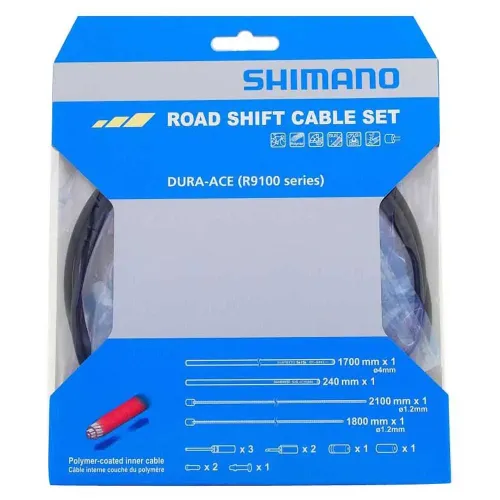 시마노 Dura Ace R9100 Road Shift Cable Set 기어 케이블 키트 3137552006