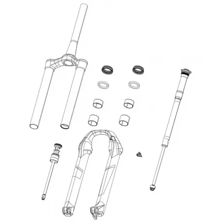 락샥 Compression Damper Remote Moco/Reba 130/150 A7 Plus 압축기 3137670277