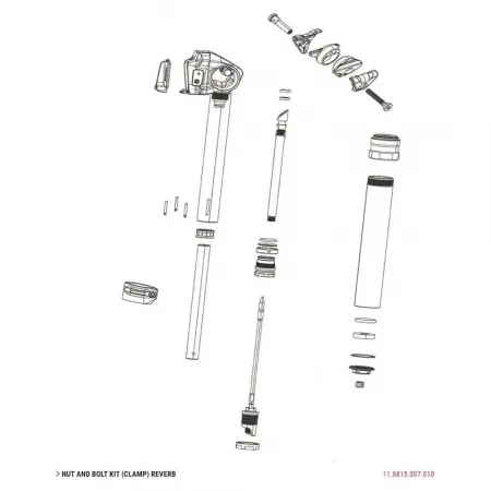 락샥 Reverb A1 Post Clamp Kit 세트 3137670519