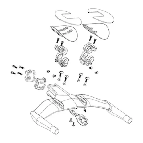 스램 Vuka Aero C1 팔걸이 (Palgeori) 3137671095