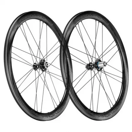 캄파놀로 Bora WTO 45 2 Way Fit Dark Label CL Disc Tubeless 도로용 휠 세트 3137682377