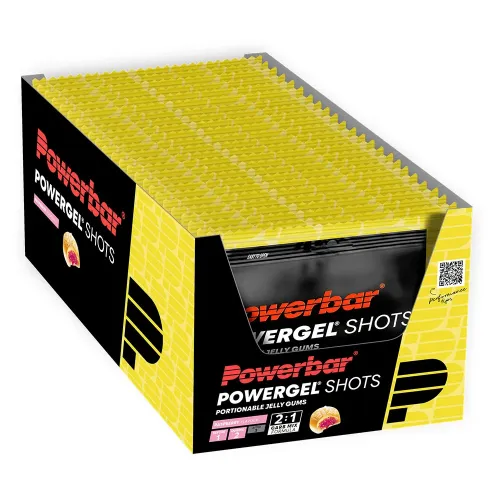 파워바 PowerGel Shot 60g 에너지 젤리 박스 라즈베리 24 단위 3137925085