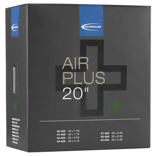 SCHWALBE AV7AP Air Plus Schrader 40 mm 내부 튜브 3138017997