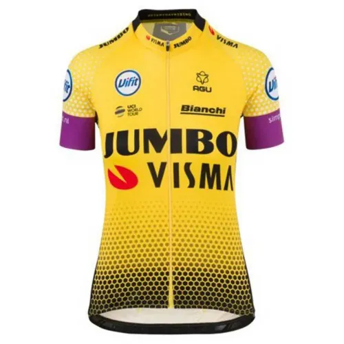 AGU Team Jumbo-Visma 2019 Replica 반팔 저지 3138066825