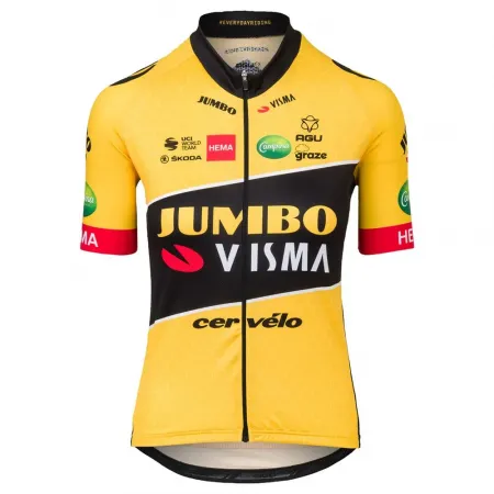 AGU Jumbo-Visma Replica 2022 반팔 져지 3138584586