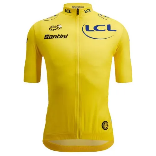 산티니 Replica Tour De France Overall Leader 반팔 저지 3138777717