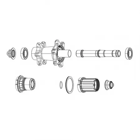 ZIPP Cognition 12s 캄파놀로 N3W 프리허브 바디 3139043654
