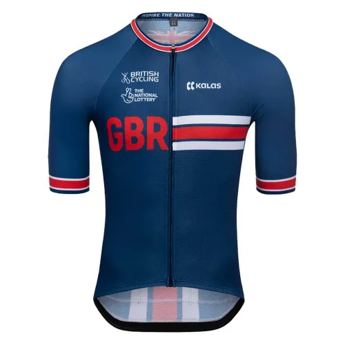 KALAS Great Britain Cycling Team 반팔 져지 3139386424