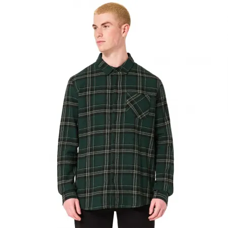 오클리 Podium Plaid Flannel 긴팔 셔츠 3139742981