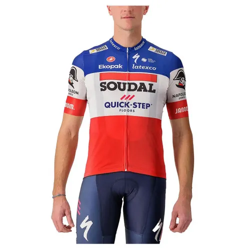 카스텔리 Competizione French Champion Soudal Quick-Step 2023 반팔 저지 3139746220