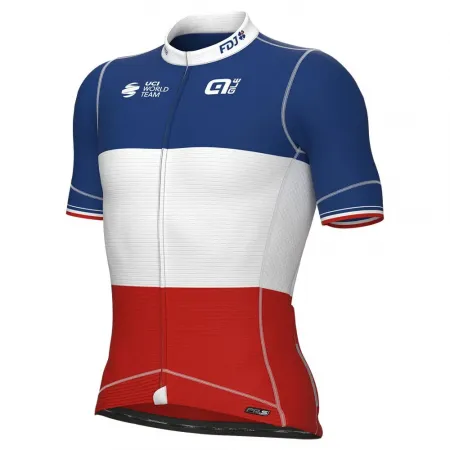 ALE Groupama FDJ Champion France PRO 2023 반팔 저지 3139784086