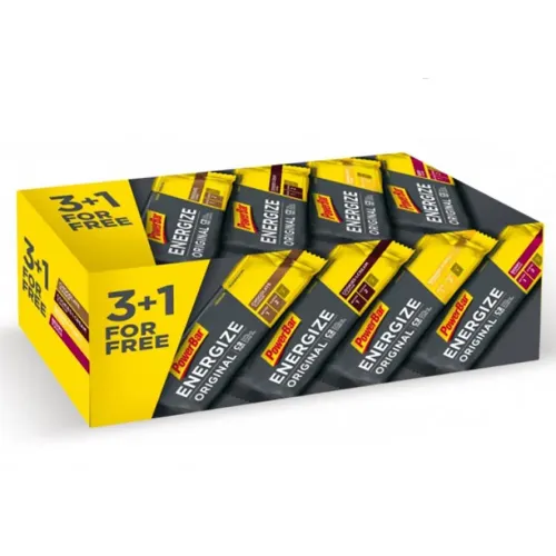 파워바 Energize 오리지널 에너지 바 상자 4x9개입 아이스 & 펀치 & 바야 바나나 크림 초콜릿&쿠키 55g 3139839622