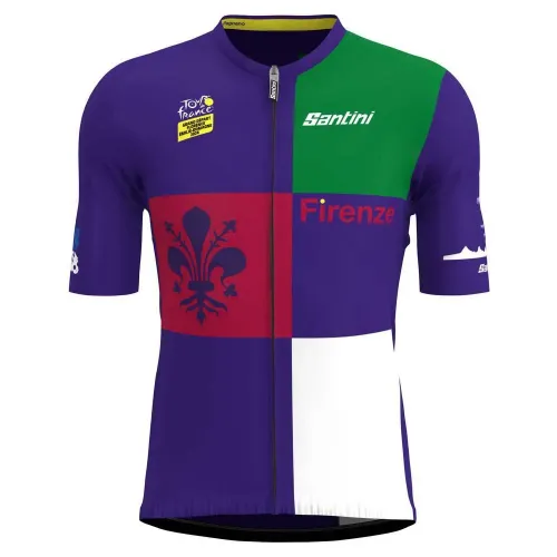 산티니 Firenze Tour De France Official 반팔 져지 3140726996