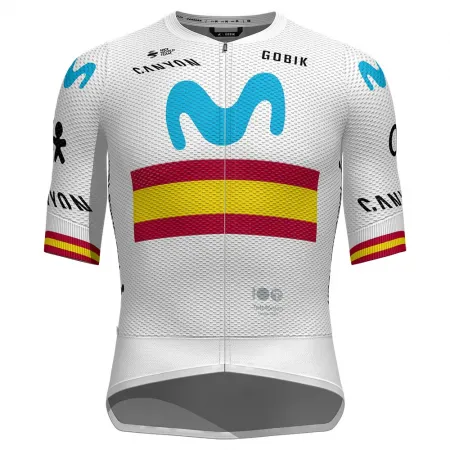 고빅 모비스타 Carrera Movistar Gravel Team La Vuelta 2024 반팔 져지 3141295628