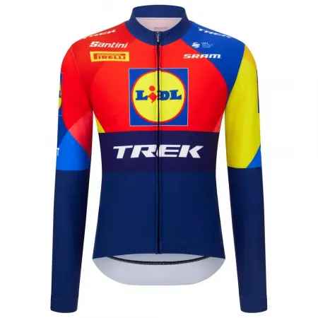 산티니 Replica LIDL-Trek 2025 긴팔 저지 3141589744