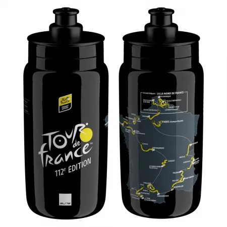 엘리트 Fly Tour De France Black Map 물병 550ml 3141852094