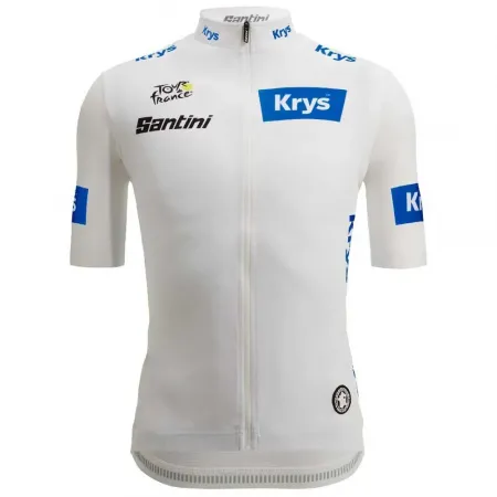 산티니 Tour De France White 2025 반팔 져지 3141905979