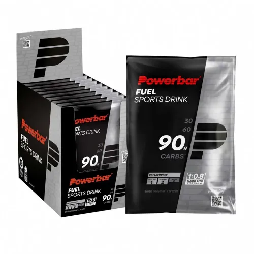 파워바 Fuel 90 에너지 드링크 1회분 상자 중립적인 맛 94g 10 단위 3142240120