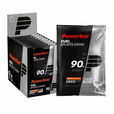 파워바 Fuel 90 에너지 드링크 1회분 상자 오렌지 94g 10 단위 3142240121