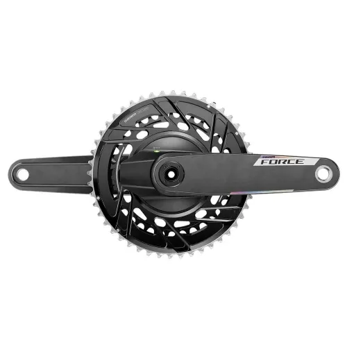 스램 Force AXS E1 DUB Threaded 파워미터가 장착된 크랭크셋 3142262546