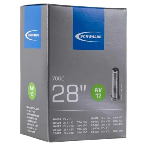SCHWALBE AV17 Schrader 40mm 내부 튜브 3142654289
