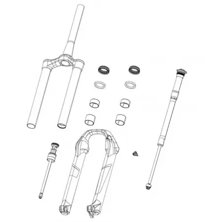 락샥 리모트 모션 컨트롤80-130 mm Reba RL B1 2026+ 카트리지 3143355010
