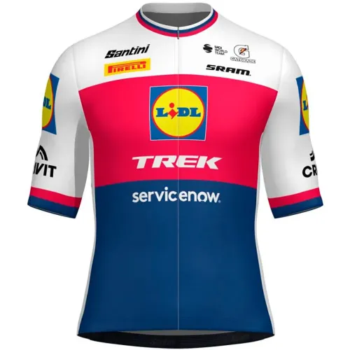 산티니 LIDL-트렉 Italy 내셔널 챔피언 2026 반팔 져지 3143451903