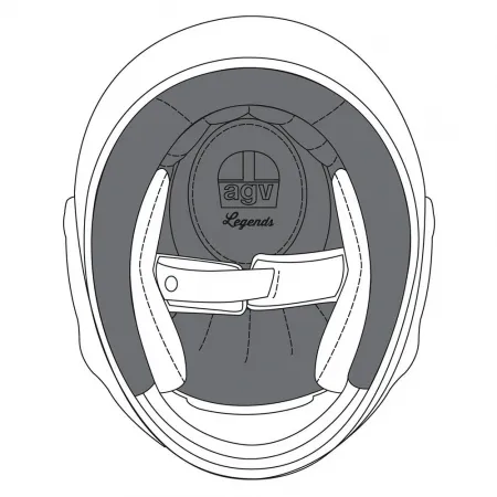 AGV X3000 헬멧 이너 패드 4137342079