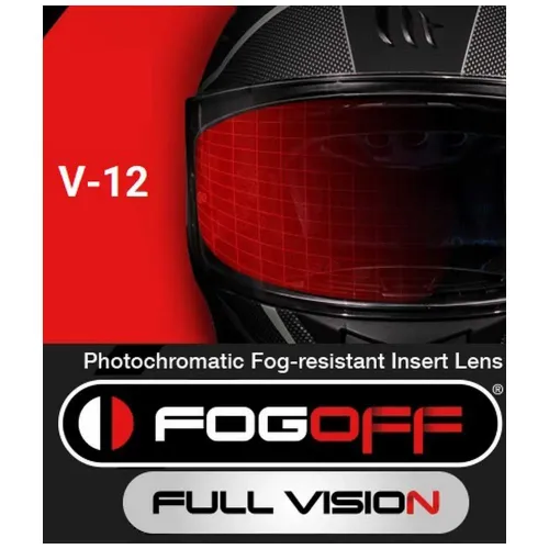 MT헬멧 MT-V-12 Fog Off Photochromatic Insert 핀락 4137452478