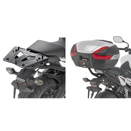기비 Monokey/Monolock 혼다 CB650 F/CBR650F 탑 케이스 후면 피팅 4137999684