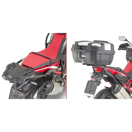 기비 Monokey/Monolock 혼다 CRF1100L Africa Twin 탑 케이스 후면 피팅 4137999691
