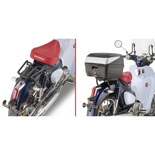 기비 Monolock 혼다 Super Cub C125 탑 케이스 후면 피팅 4137999960
